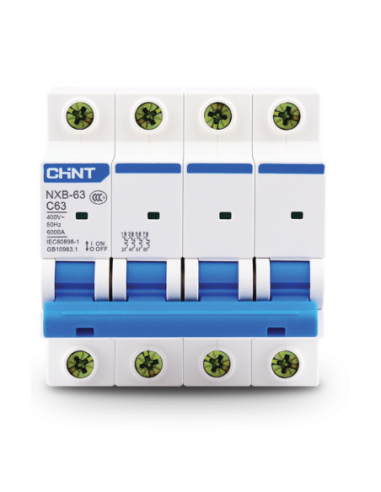 . Chint Nxb-63 4p C63 6ka...